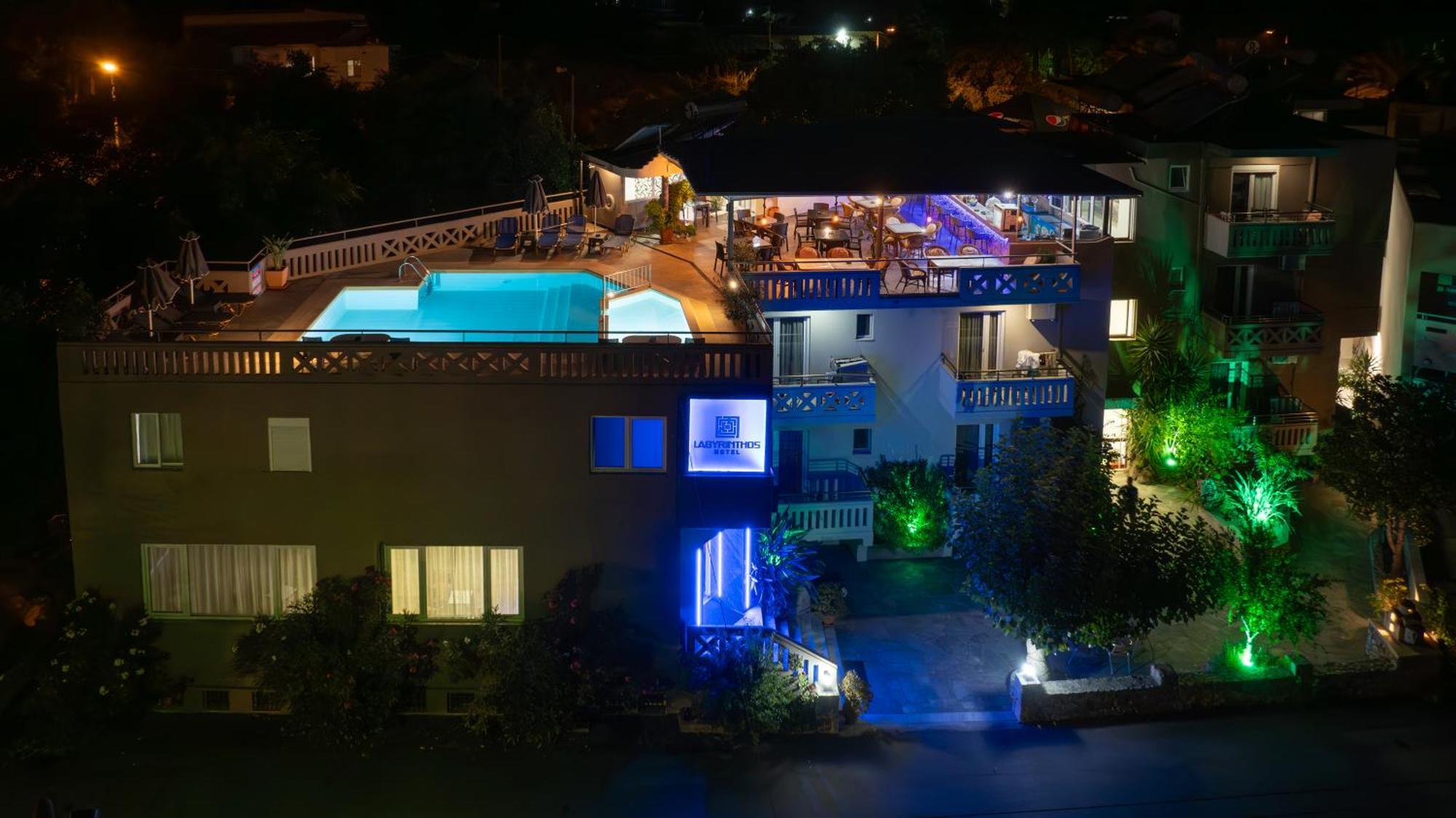 Labyrinth Hotel Georgioupoli Buitenkant foto